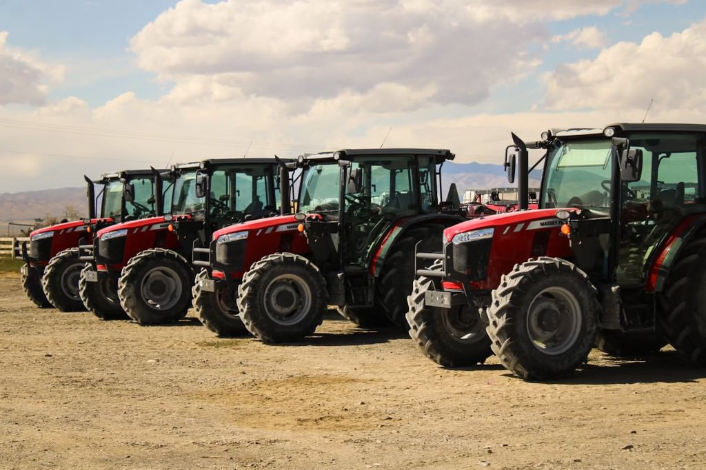 Deep Creek Alfalfa Massey Ferguson tractor fleet